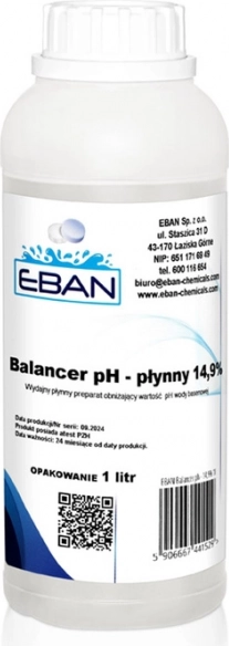 Balancer PH - készítmény a medencevíz pH-jának csökkentésére