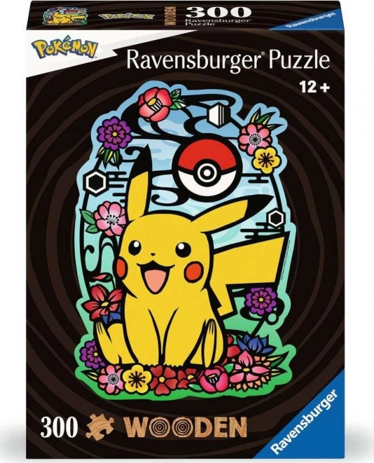 pikachu fa puzzle 300 darab