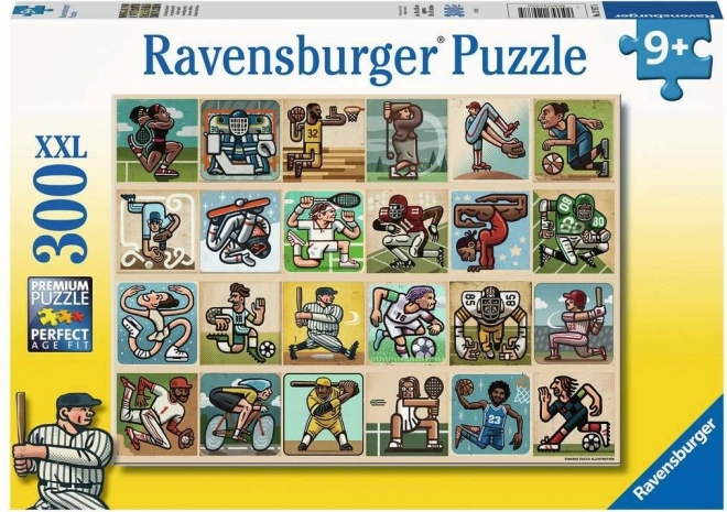 Ravensburger puzzle csodálatos sportolók XXL 300 darabos