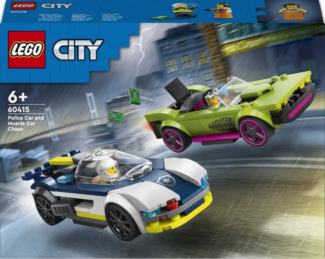 Lego city rendőr autós üldözés