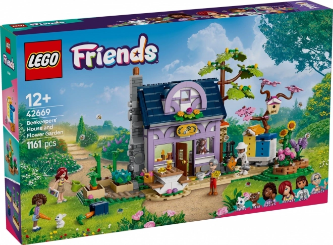 Mézeskert és méhész háza LEGO Friends