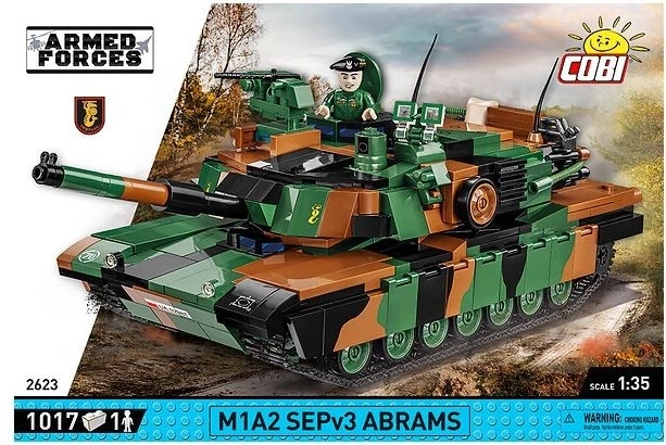 M1A2 SEPv3 Abrams építőkocka szett