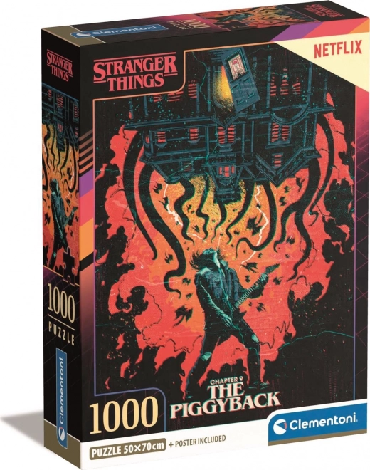 Stranger Things 4 - Vecna jelenet puzzle 1000 darab