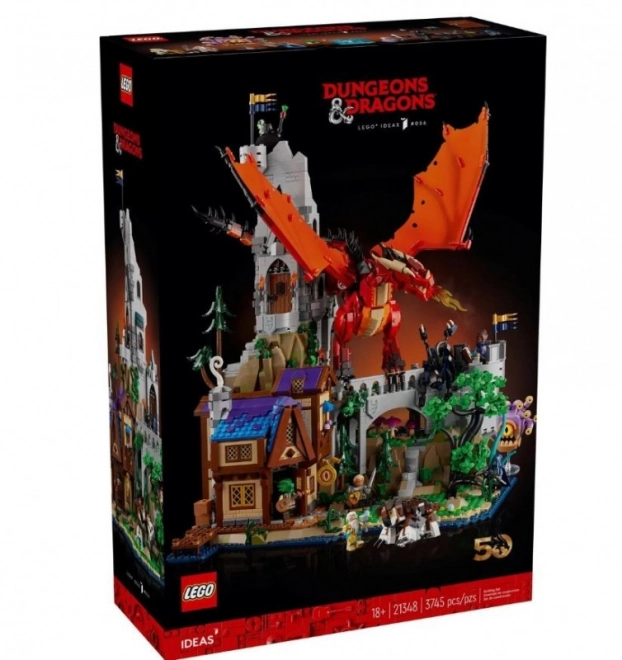 lego ideas: a vörös sárkány meséje dungeons & dragons