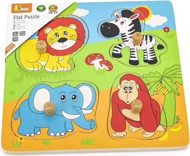 Könnyű megfogás a fa gomboknak köszönhetően