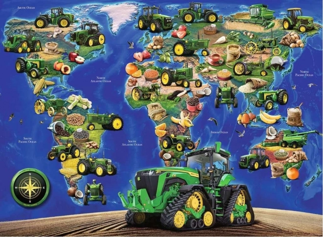 Ravensburger puzzle világ John Deere XXL 300 darab