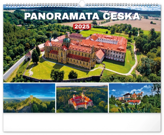 Notique panorámák cseh falinaptár 2025