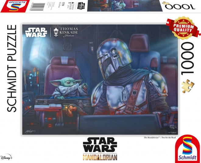 Puzzle Mandalorian: Ketten az úton 1000 darab