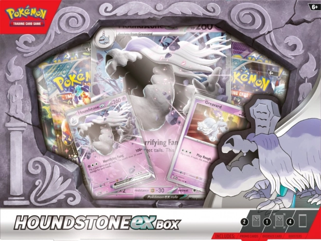 Houndstone Ex Box Pokémon kártya készlet