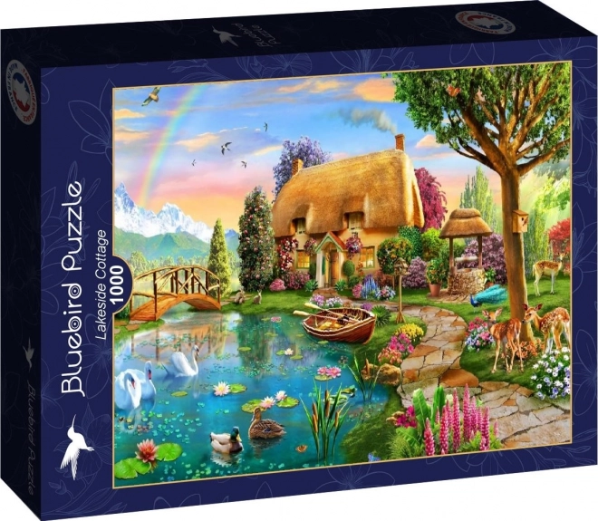 Bluebird tóparti ház puzzle 1000 darabos