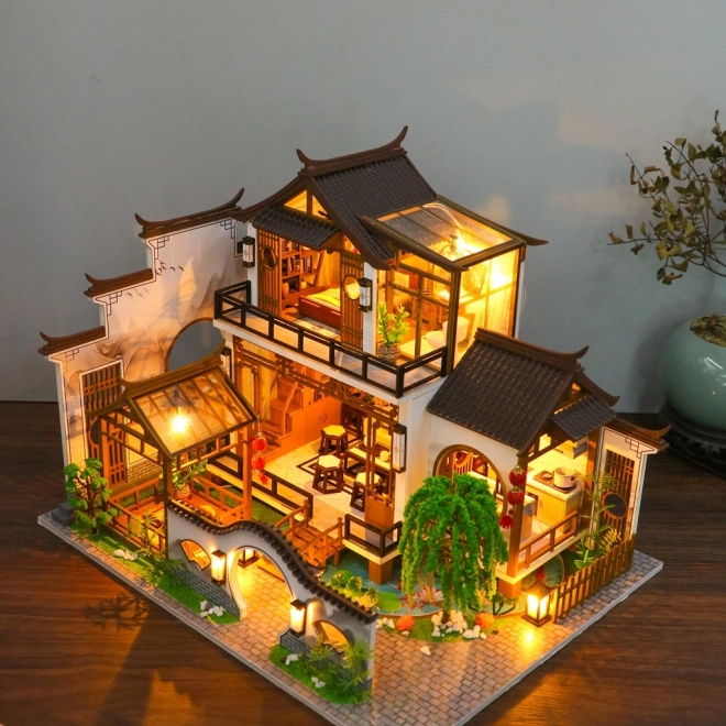 Minatűra házikó Költői villa 2Kids Toys