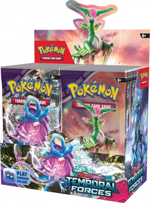 Pokémon TCG Scarlet & Violet Idő Erő Booster Doboz