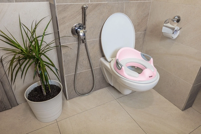 Wc ülőke blush pink gyerekeknek