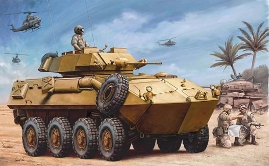 Model USMC LAV-25 Piranha