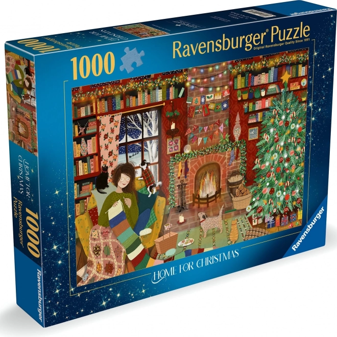 Puzzle családi karácsony 1000 darabos
