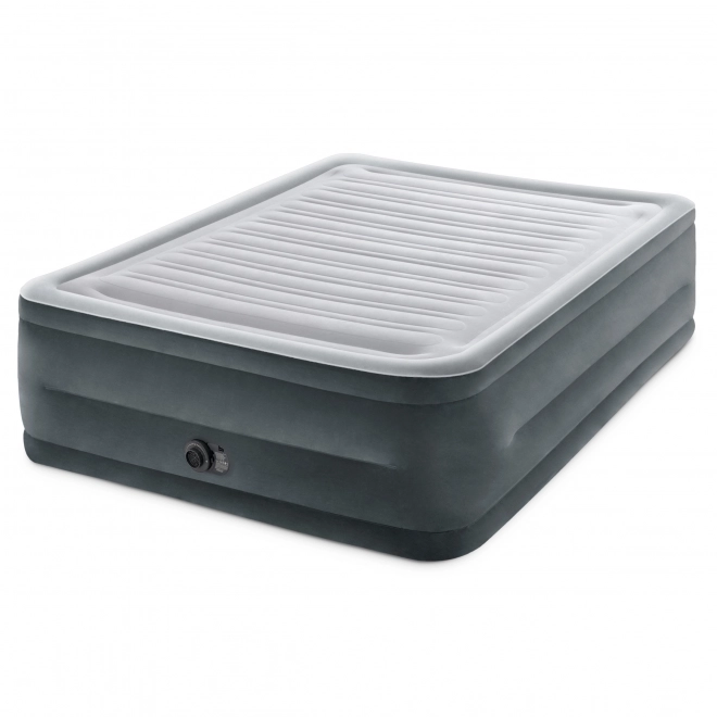 Kétszemélyes felfújható matrac beépített elektromos pumpával 203 × 152 × 56 cm INTEX