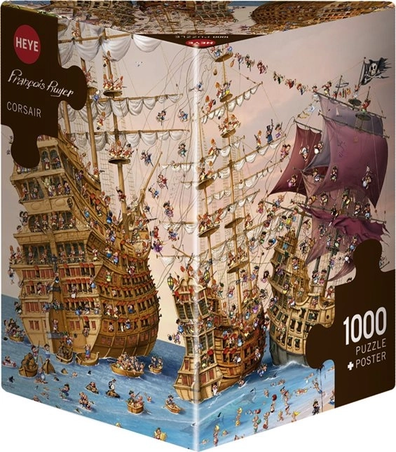 HEYE kalóz puzzle 1000 darabos