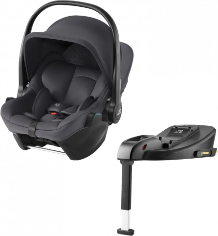 Baby-Safe Core autósülés Isofix alapozóval szürke színben