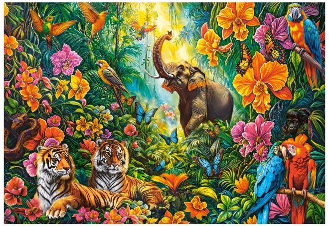 Castorland puzzle Virágzó dzsungel 1000 darab