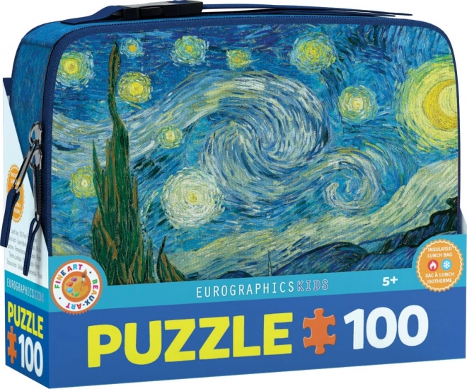 Eurographics puzzle csillagos éj 100 darabos szett