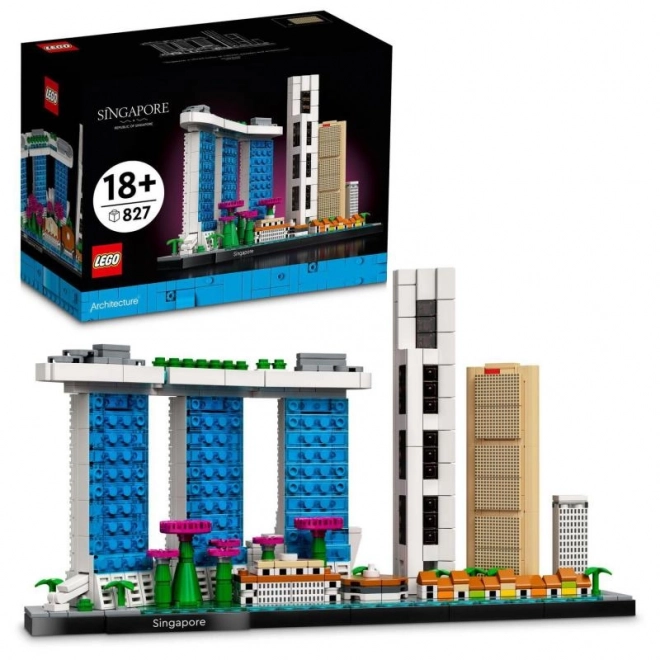 Lego Architecture Singapore Skyline modell