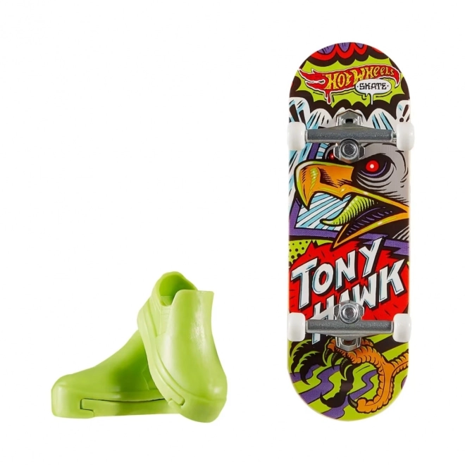 Hot Wheels Tony Hawk ujj deszka gördeszka cipőkkel