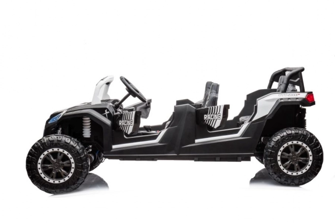 Fehér akkumulátoros buggy 4x4 24V