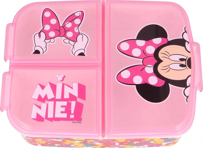 Minnie's több rekeszes uzsonnás doboz