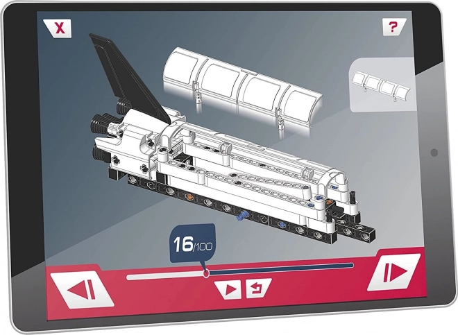 Clementoni tudomány és játék mechanikai laboratórium NASA lebegő űrrepülőgép