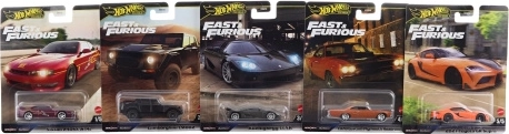 Hot Wheels prémium kisautó Halálos iramban 1:64
