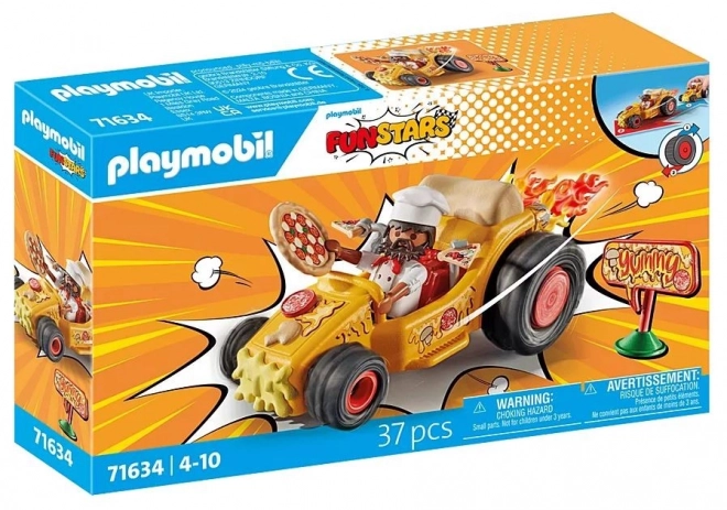 Playmobil Funstars Versenyző Készlet: Pizza