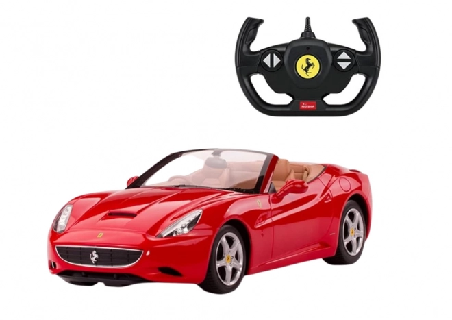 Távirányítós Ferrari California sportautó piros