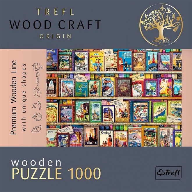 Wood Craft origin fa puzzle 1000 darab