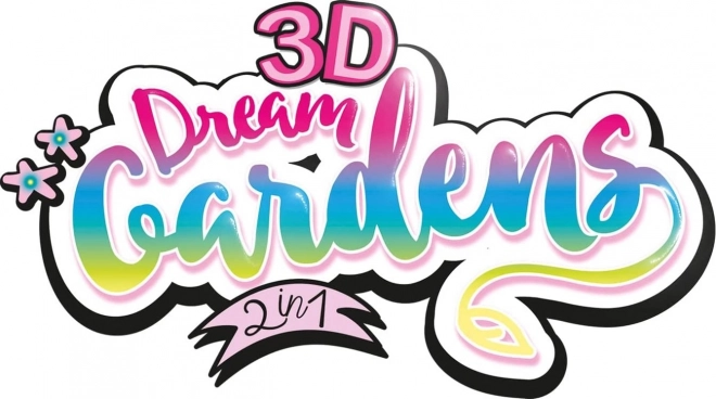 Educa kreatív 3D Dream Gardens: Vár 2 az 1-ben