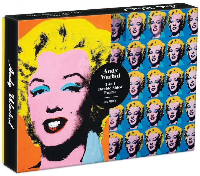 Andy Warhol Marilyn 500 darabos kétoldalas puzzle