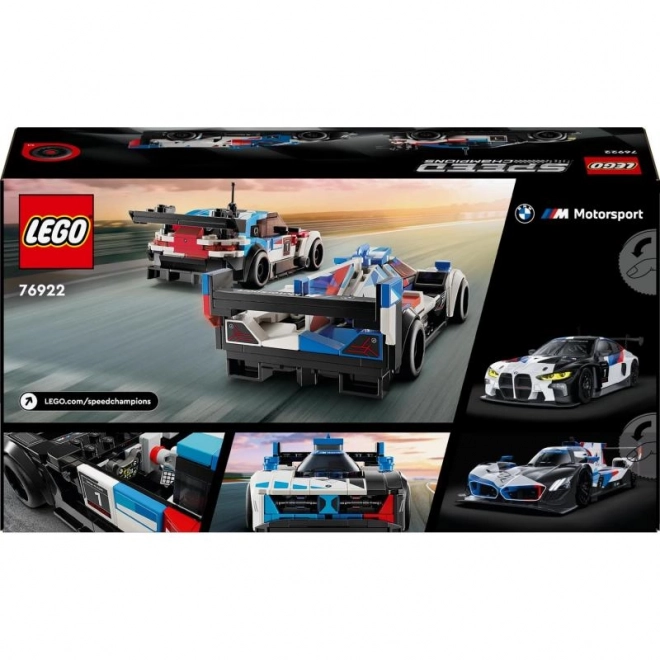 Lego Speed Champions: Bmw M4 Gt3 És Bmw M Hybrid V8