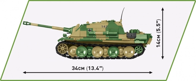 II. világháborús Jagdpanther makett COBI készlet