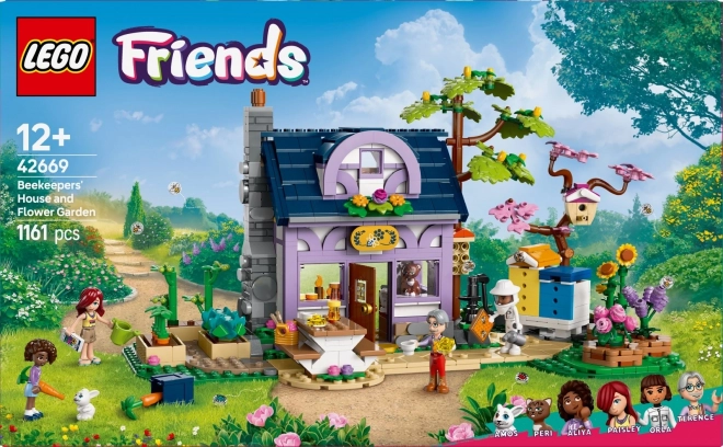 Mézeskert és méhész háza LEGO Friends