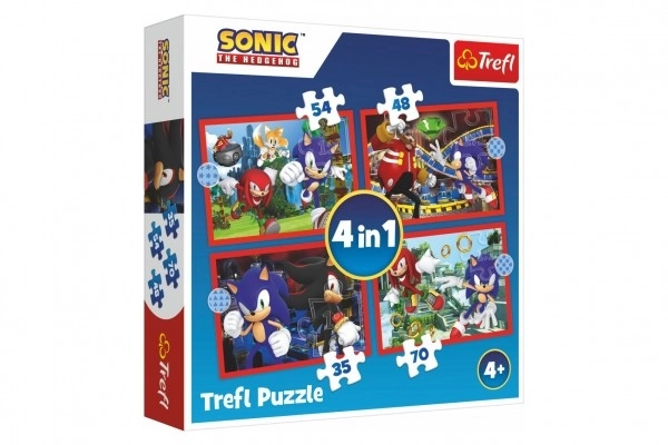 Sonic kalandjai 4 az 1-ben puzzle