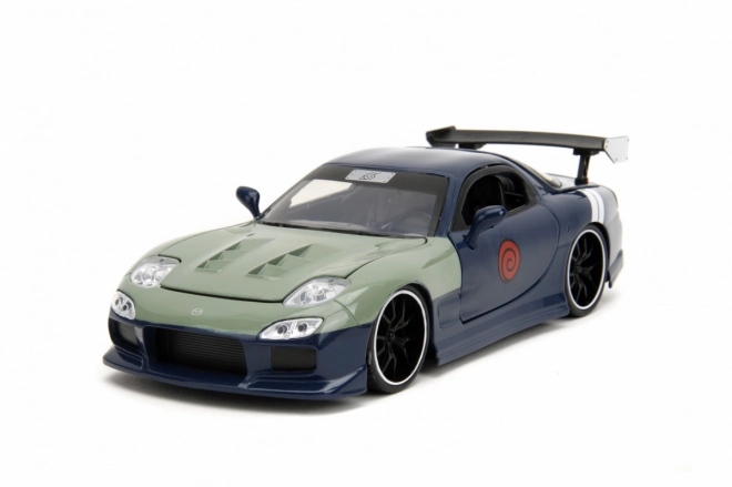 Naruto Mazda RX-7 modellautó és figura