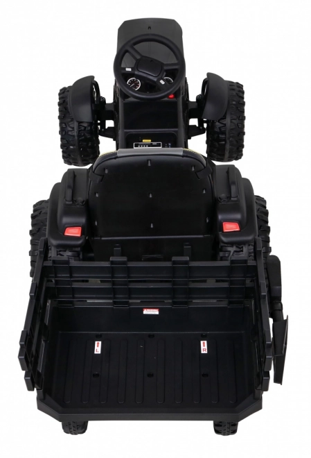 Titánium traktor utánfutóval fekete