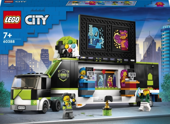 Játék teherautó LEGO City bajnokságra