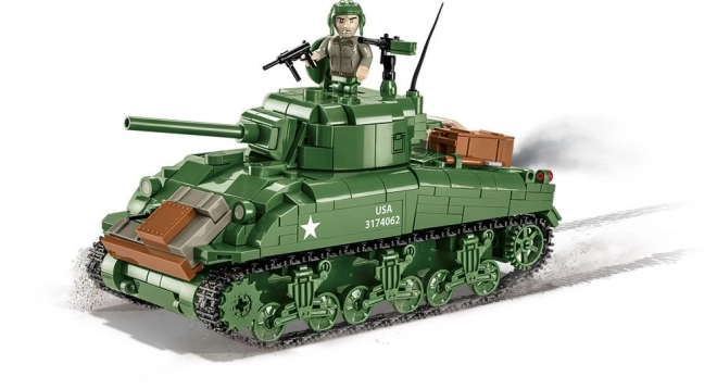 cobi coh sherman tank modell 615 darabos készlet