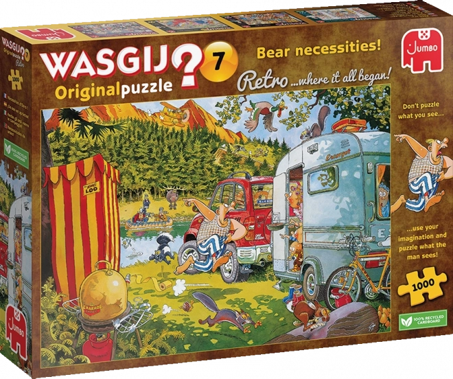 Wasgij Rejtvény - Medvetánc 1000 darabos puzzle