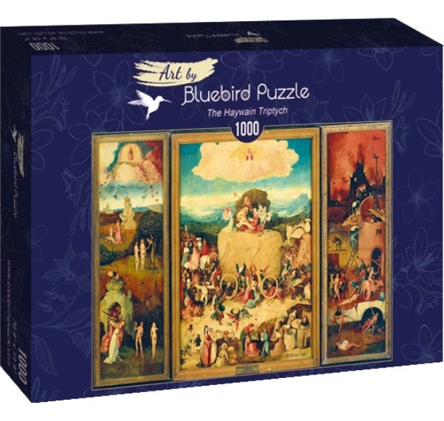 Bluebird puzzle szénakocsi 1000 darabos