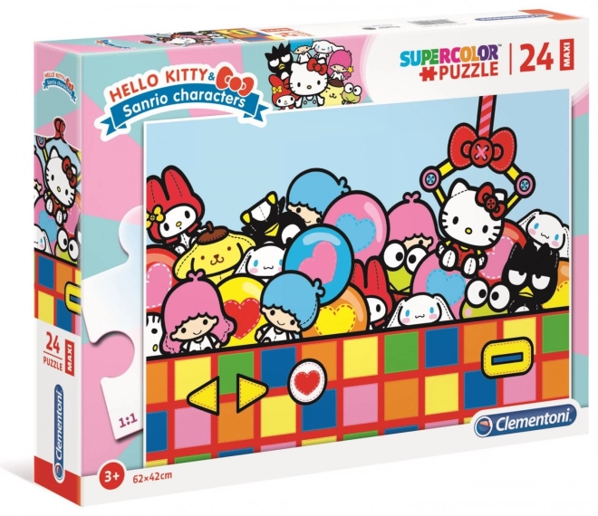 Maxi puzzle 24 darabos - Hello Kitty