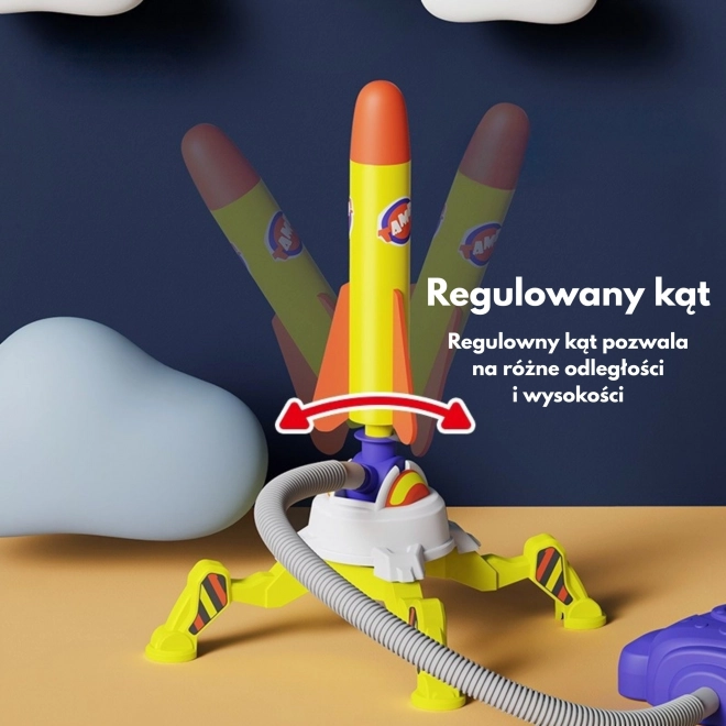 Woopie Duális Hab Rakéta Kilövő, 6 db