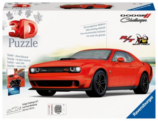 dodge challenger r/t scat pack widebody puzzle 108 darab