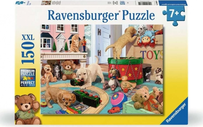 Ravensburger puzzle kölyökkutyák XXL 150 darabos