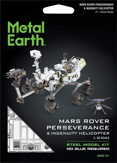 Mars Rover és Ingenuity Helikopter METAL EARTH 3D puzzle